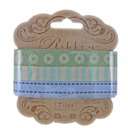 Tilda Bänder-Set - Flowers & Stripes